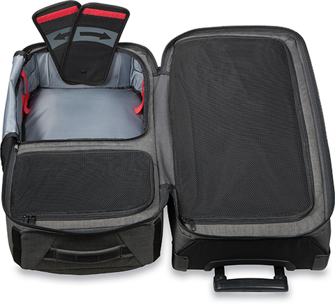 Картинка сумка на колесах Dakine split roller 85l Carbon - 7