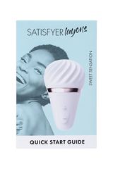 Белый вибромассажер Satisfyer Layons Sweet Sensation - 