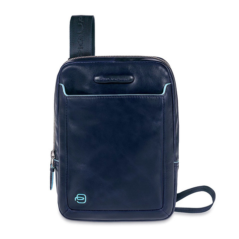 Сумка Piquadro Blue Square, синий, кожа натуральная (CA3084B2/BLU2)
