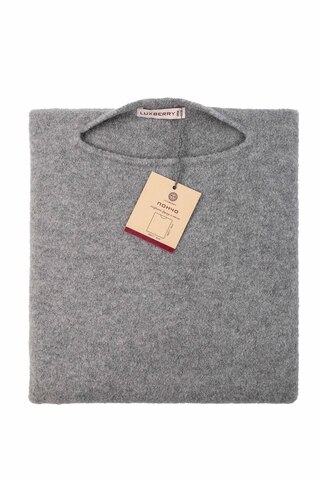 Пончо шерстяное Luxberry one size серое