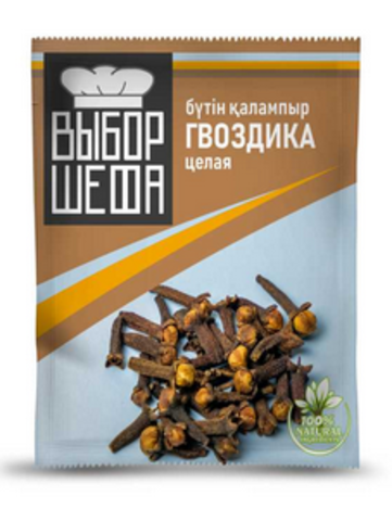 Приправа ВЫБОР ШЕФА Гвоздика целая 10 г КАЗАХСТАН