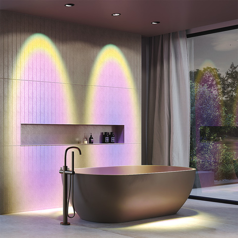 Встраиваемый светодиодный светильник Maytoni Lens DL105-12W3K-B