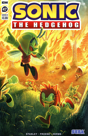 Sonic The Hedgehog Vol 3 #47 (Cover B)