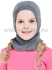 Шлем-маска (балаклава) с шерстью мериноса Norveg Soft Grey детская
