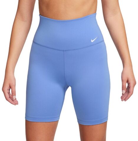 Женские теннисные шорты Nike Dri-Fit High-Rise 7in Shorts - polar/white