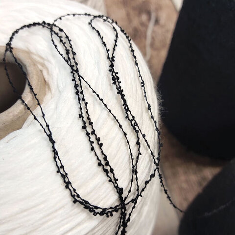 Шелковое букле BOUCLE SILK 1000 черный