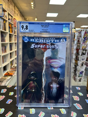 Super Sons #1 (Mattina Variant Cover) CGC 9.8