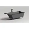 Salini CASCATA KIT 180x80 104513GRF Ванна встраиваемая S-Sense, глянцевый, RAL полностью