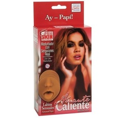 Мастурбатор-ротик с язычком AMANTE CALIENTE