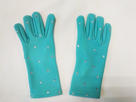 Перчатки из термоткани для фигурного катания