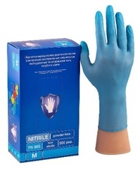 Перчатки Safe&Care Голубые TN 303 (200 шт.)Размер: М