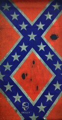 Бандана-труба Skully Rebel flag (флаг конфедератов) - 2