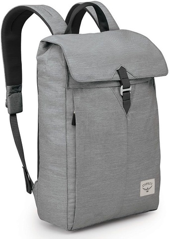 Картинка рюкзак городской Osprey arcane flap pack Medium Grey Heather - 1