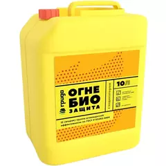 Состав огнезащитный для древесины Грида Огнебиозащита ОЗЭ 2 группа с индикатором 10 л.