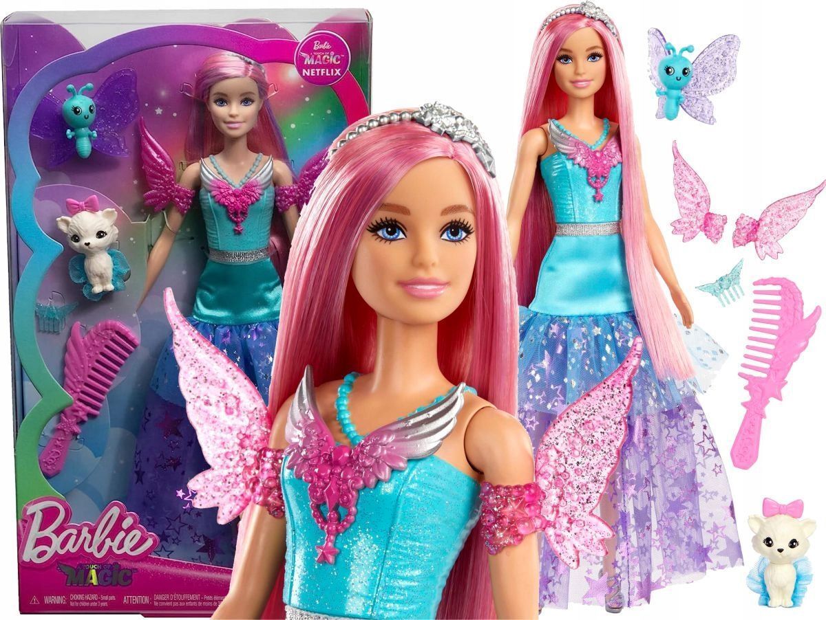 Кукла Barbie Mattel Magic Malibu Movie Барби Малибу Робертс в мерцающем  наряде HLC32 купить в Москве | Доставка по России.