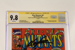 The New Mutants #87 CGC 9.8 (С автографами Rob Liefeld и Josh Brolin)