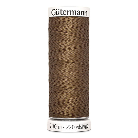 Нить Sew-All 200 м, Gutermann, 851 т.сепия