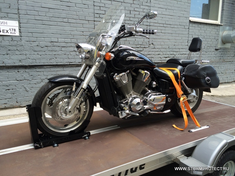 Прицеп для перевозки мотоцикла — Всё о прицепах и фаркопах