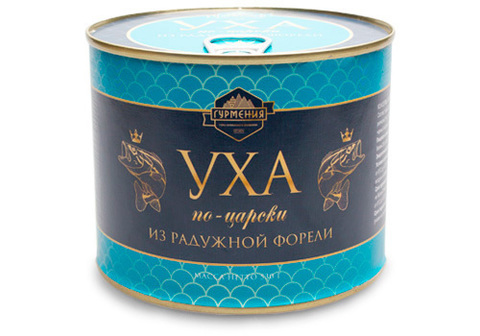 Уха из радужной форели "По-царски", 530г