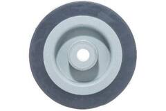 Колесо хозяйственное d-75мм Сибртех