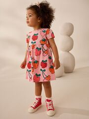 Платье для девочки Next AP8-539, Розовый