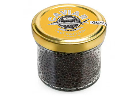 Икра черная осетровая премиум Caspica, 100г