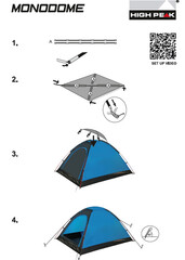 Туристическая палатка High Peak Monodome XL