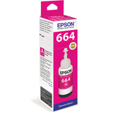 Чернила пурпурные Epson для L100, L110, L120, L1300, L200, L210, L300, L350, L355, L550, L486 (70 мл) C13T66434A