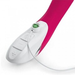 Вибратор Mystim Sassy Simon силиконовый, розовый, 27 см