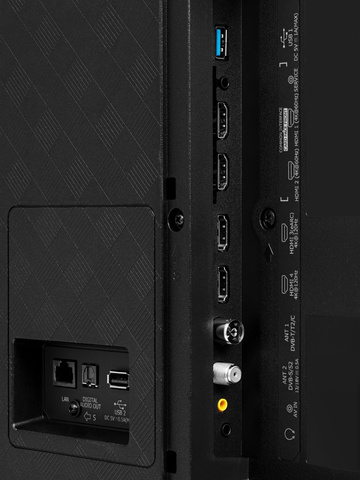 Телевизор OLED Hisense 55" 55A85K черный 4K Ultra HD 120Hz DVB-T DVB-T2 DVB-C DVB-S DVB-S2 USB WiFi Smart TV (RUS)