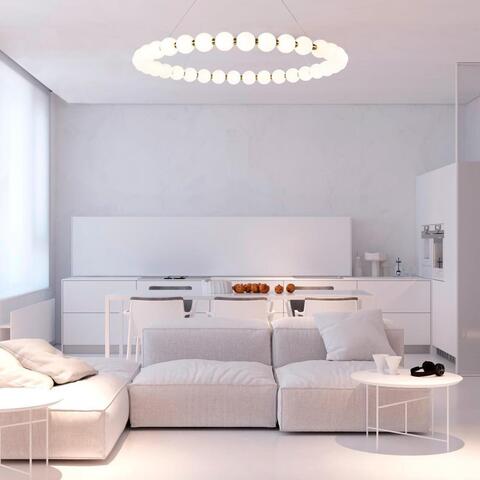 Подвесная светодиодная люстра люстра Favourite Gubbare 4014-10P