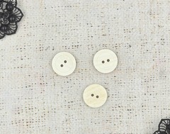 Пуговицы, d 2,1 см, кремовый