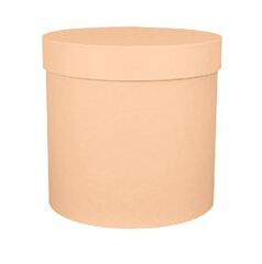 Цилиндр одиночный, 20*20 см, Персиковый, 1 шт.