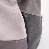 Сумка Саломея 101 мульти итальянский серо-черный