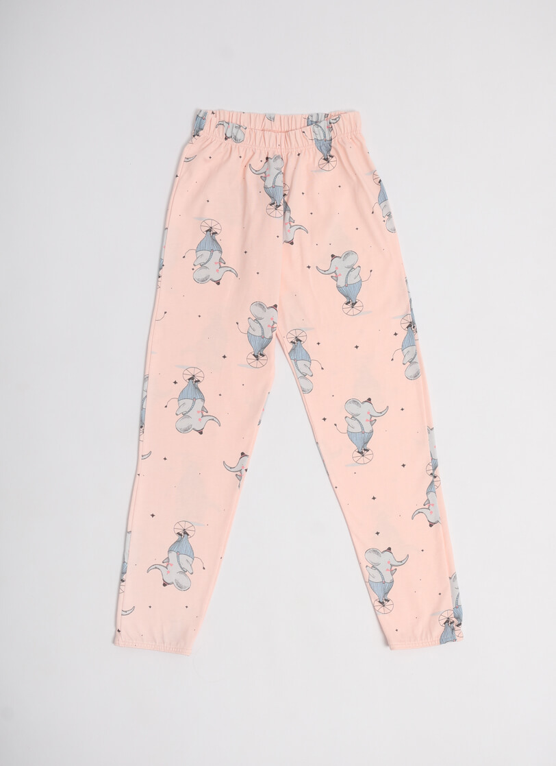 Детские женские брюки пижамные E25K-74D102