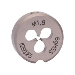 Плашка М 1,8х0,35 DINEN22568 HSS 6g 16х5мм Bucovice(CzTool) 240018BT (K)