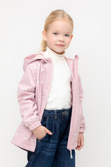 куртка  для девочки  ВК 32144/н/8 Ал