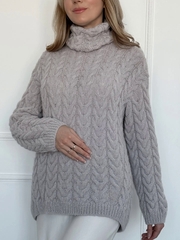 Мастер-класс по вязанию спицами джемпера 