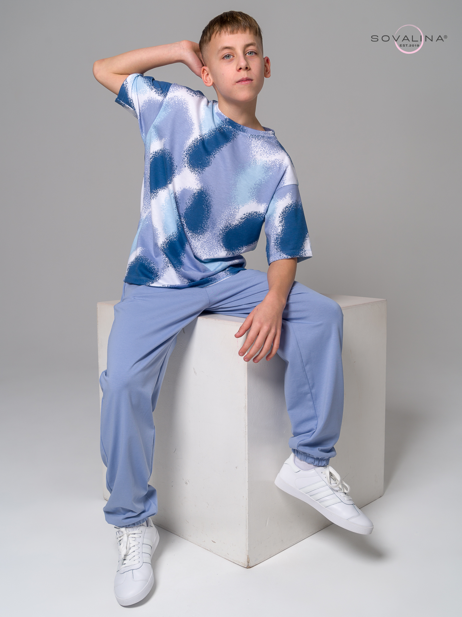 Костюм Daily men MAX краска индиго-голубой