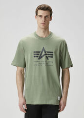 Футболка Alpha Industries Relaxed Coordinates Tee Moss (Зеленый)