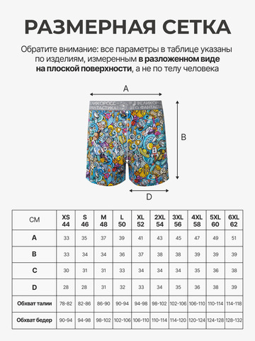 Комплект из 3-х семейных трусов - «Это Космос!»