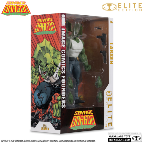 Фигурка Дракон из комикса Savage Dragon McFarlane Elite Edition