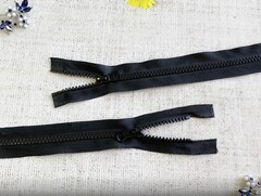 Молния трактор Т5, L 90 см, 2 бегунка, чёрный