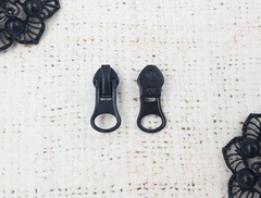 Бегунок спираль для водоот. молний, Т7, чёрный