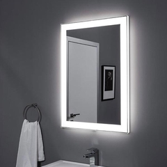 Aquanet 196639 Зеркало Алассио 11085 с LED подсветкой, 1100х850x32 мм, инфракрасный выключатель (196639) фото