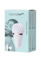 Белый вибромассажер Satisfyer Layons Sweet Sensation - 