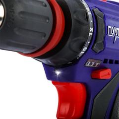 Дрель аккумуляторная безударная ПУЛЬСАР ДА 12-2П (12В, 25Hm, Li-on, 1,5Ah, 2акк., 1,5 кг, съёмный патрон, кейс)