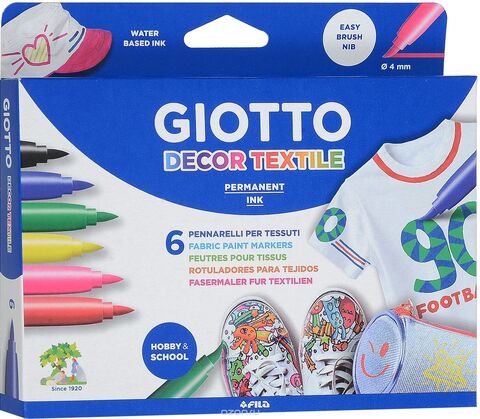 Flomaster \ фломастеры Giotto 6 colors