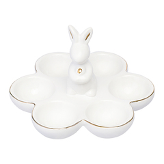 Подставка для яиц easter bunny из коллекции essential, 17х17x12,5 см
