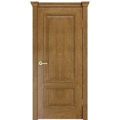Купить Межкомнатная дверь шпон Лондон дуб янтарный глухая